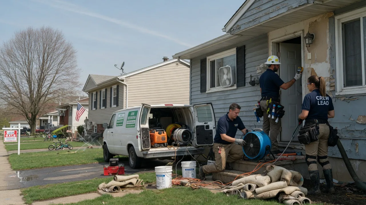 Flood Cleanup in New Milford, PA near me