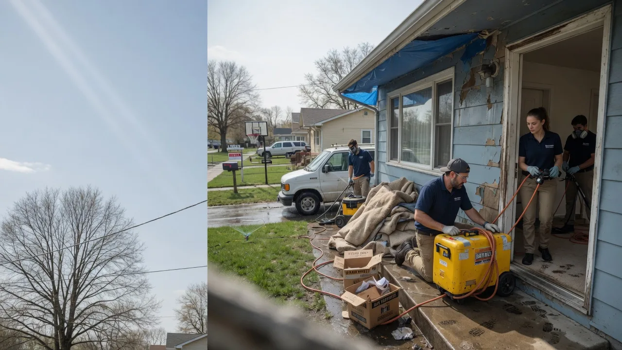 Basement Flood Cleanup in New Milford, PA near me